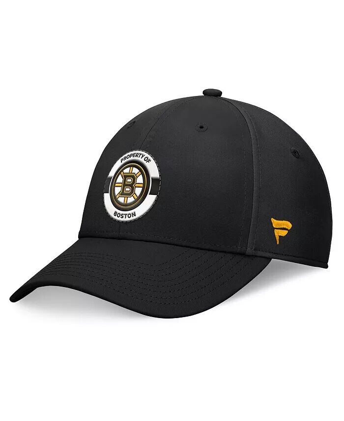

Мужская черная бейсболка Boston Bruins Authentic Pro Training Camp Flex Fanatics