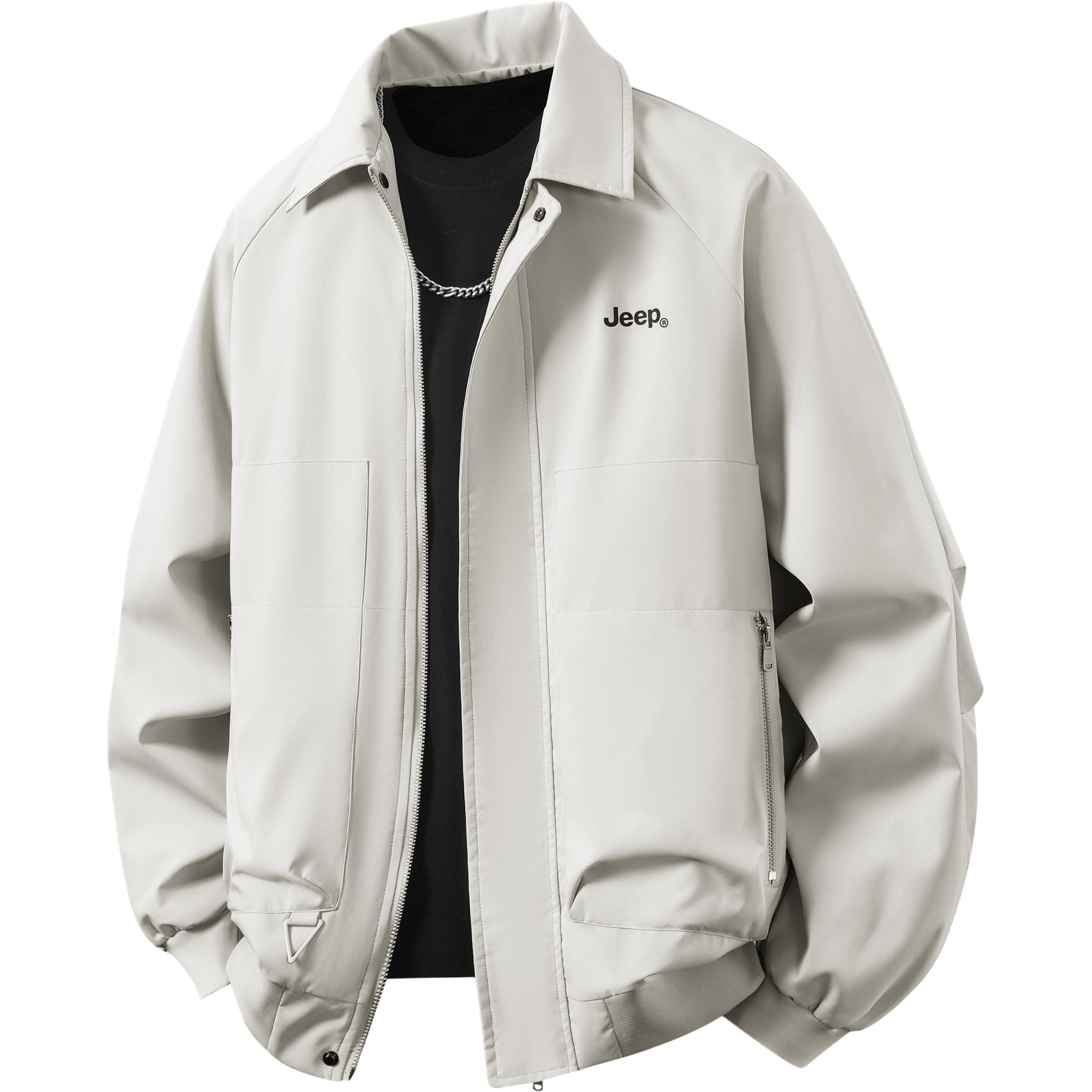 

Куртка Unisex Lapel Moderate Jeep, светло-хаки