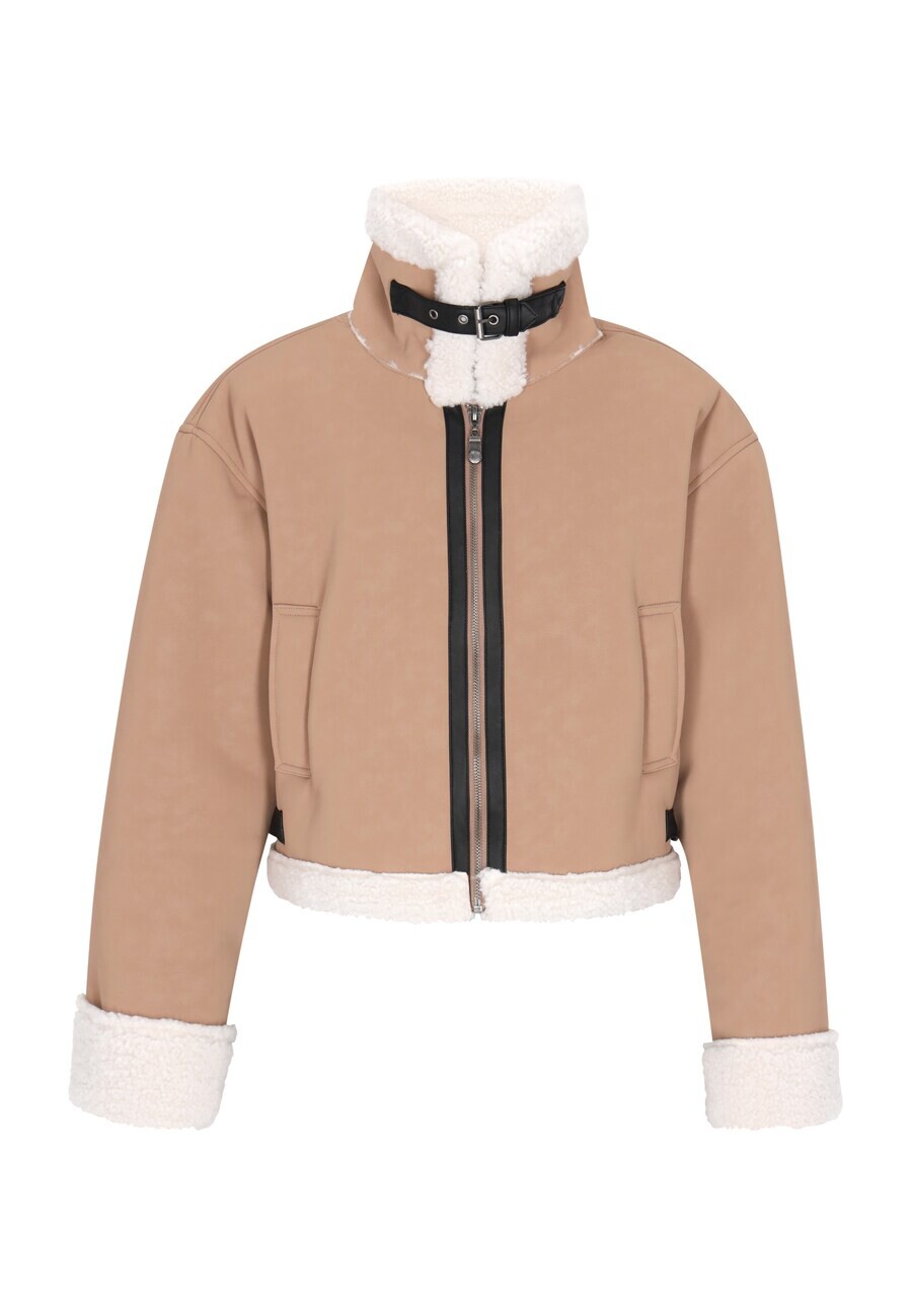 

Кожаная куртка DreiMaster Vintage Winter Jacket, темно-бежевый