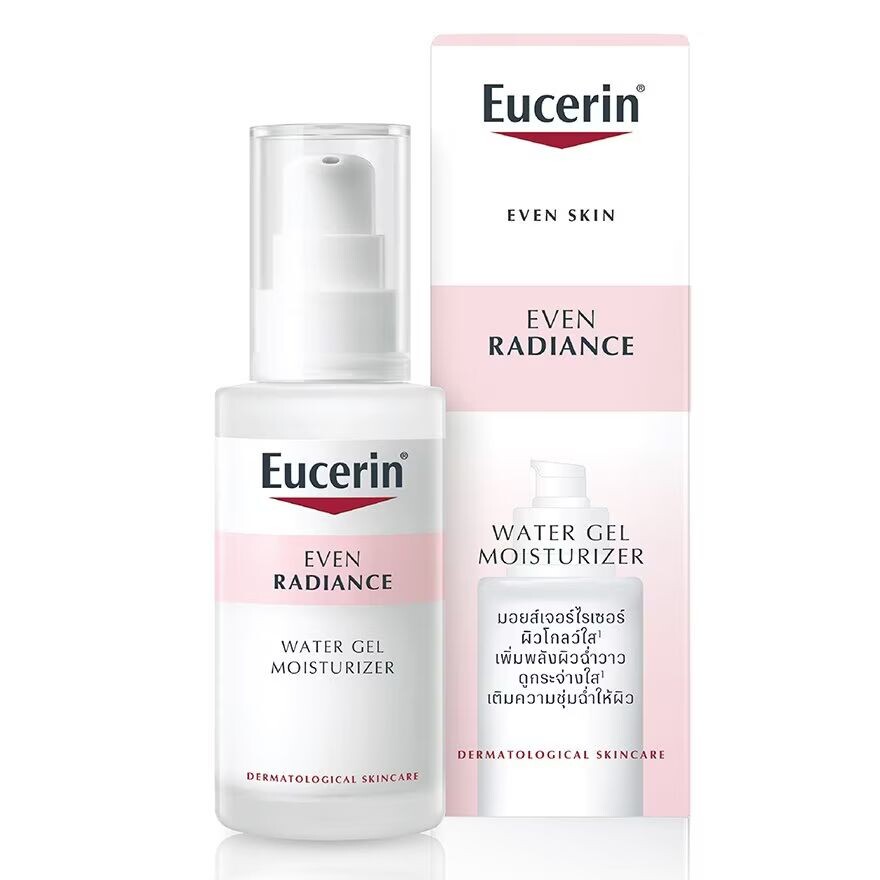 

Eucerin Увлажняющий гель Even Radiance Water Gel 50 мл. Яркая и сияющая кожа, Pink