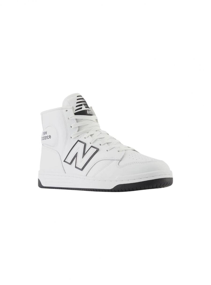 Кроссовки мужские New Balance 480 белые — фото 4