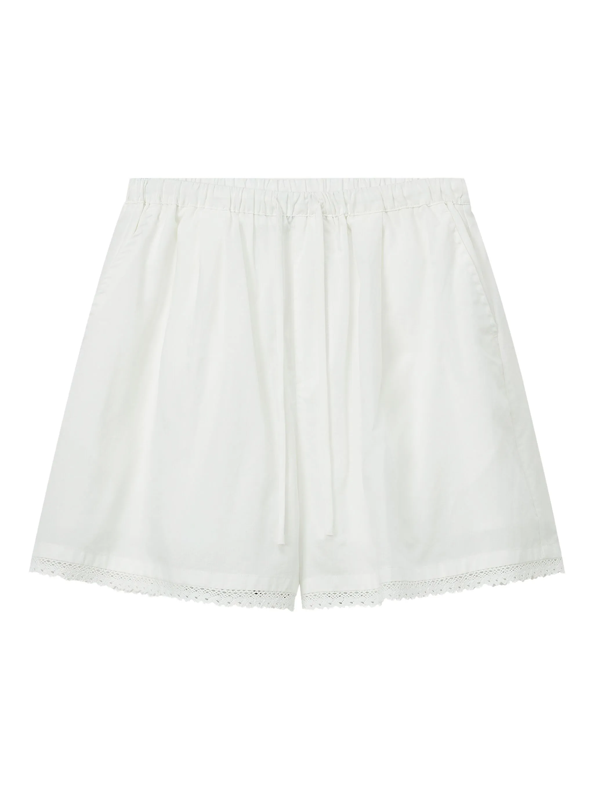 

Шорты с фестонами Tout A Coup, белый