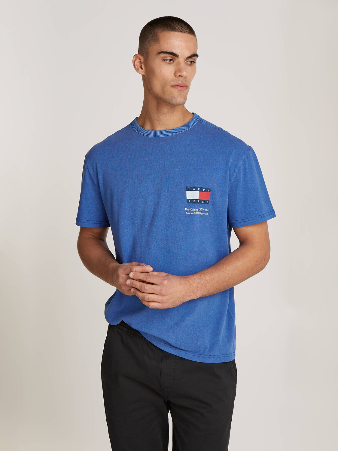 

Футболка Tommy Jeans Regular Fit, синий