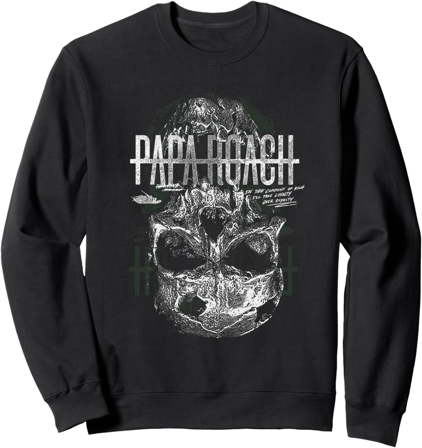 

Официальная фирменная толстовка Papa Roach - Over Royalty Loyalty, черная