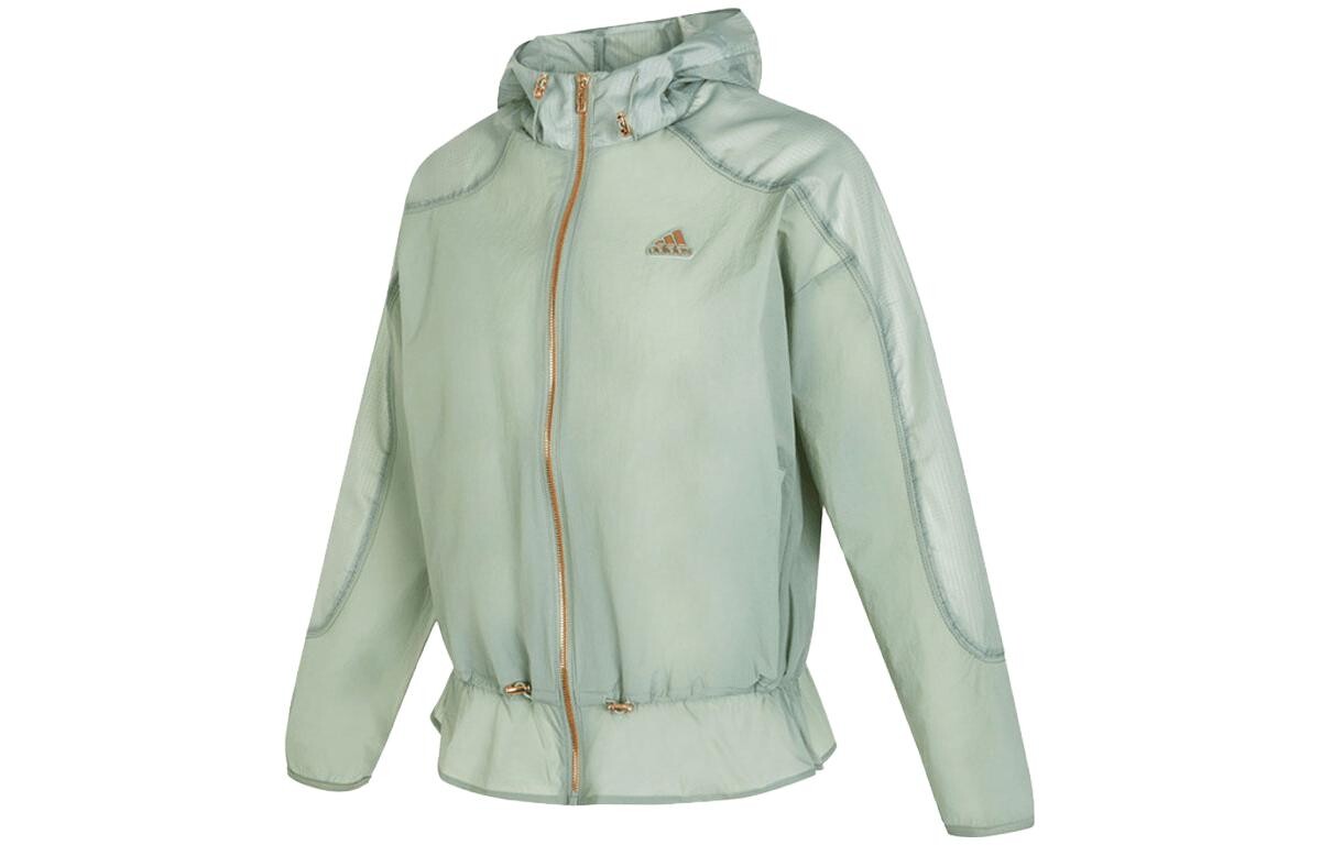 

Куртка женская зеленая Adidas