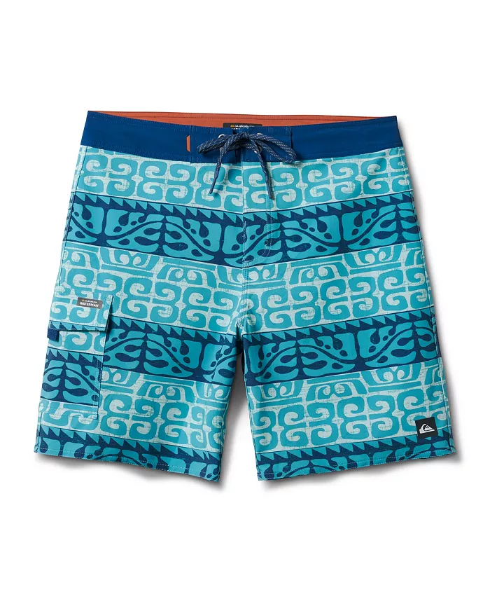 

Короткие плавки Quiksilver Men's Stacked 19 Boardshort Quiksilver Waterman, синий