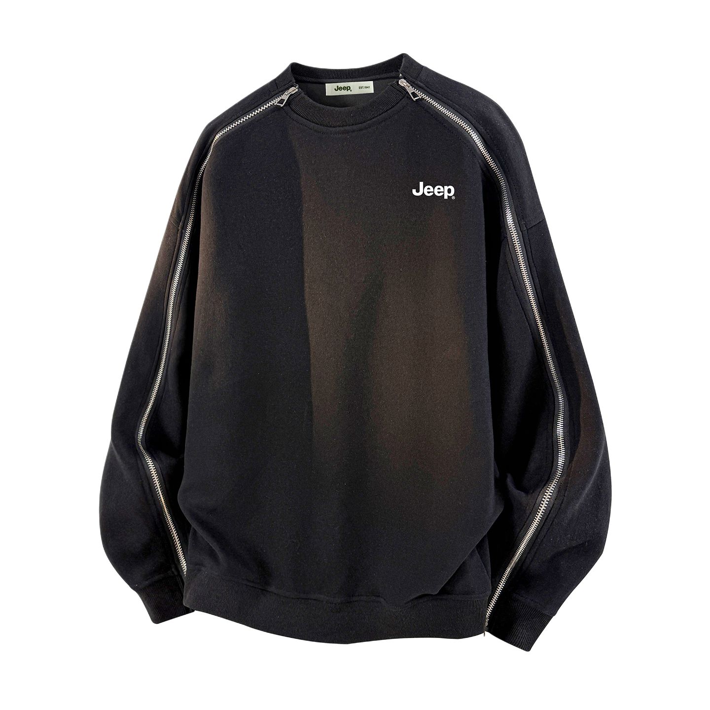 

Свитшот Leisure Collection Unisex Jeep, черный