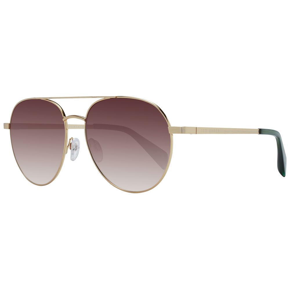 

Золотые мужские солнцезащитные очки Ted Baker