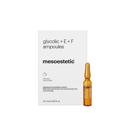 

MESOESTETIC Glycolic EF Ampoules Отшелушивающее средство 10x2 мл