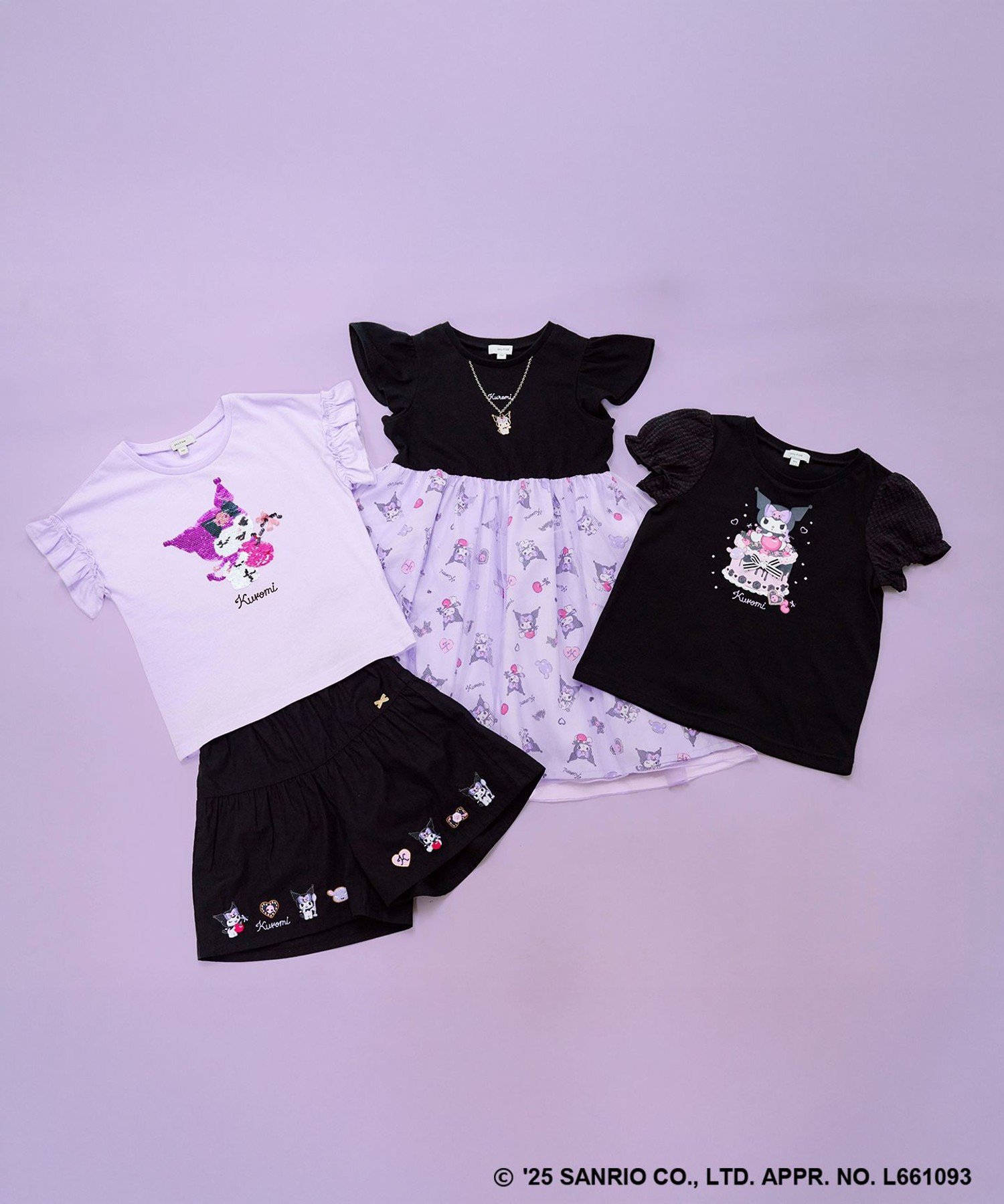 Платье в виде ожерелья ANY KIDS, Kuromi x Black [005] — фото 2