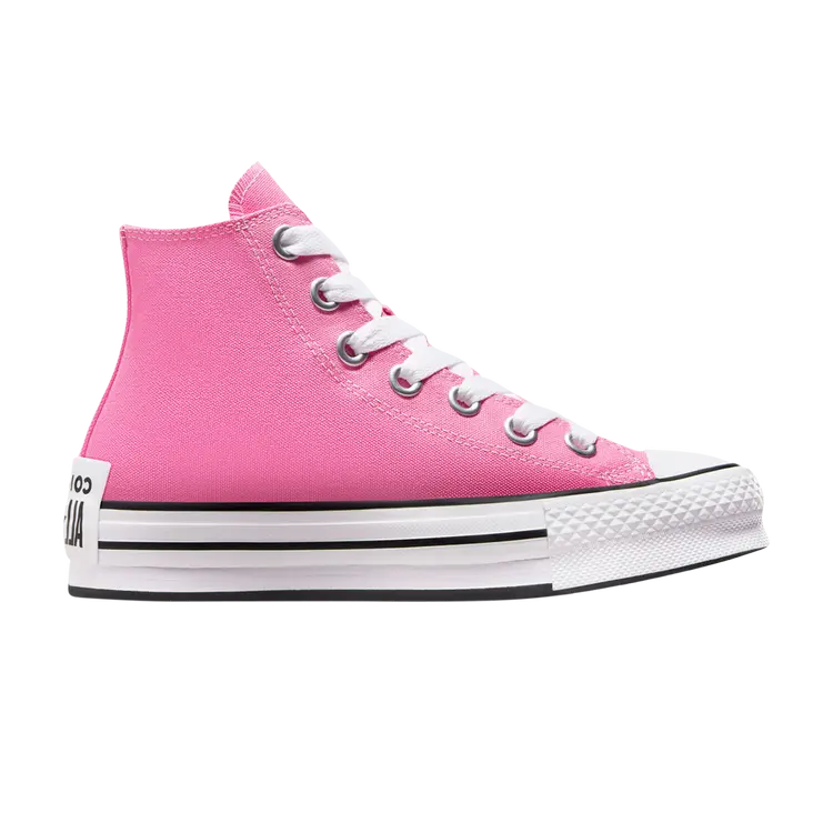 

Кроссовки Chuck Taylor All Star EVA Lift Platform High GS, цвет Sketch - Pink