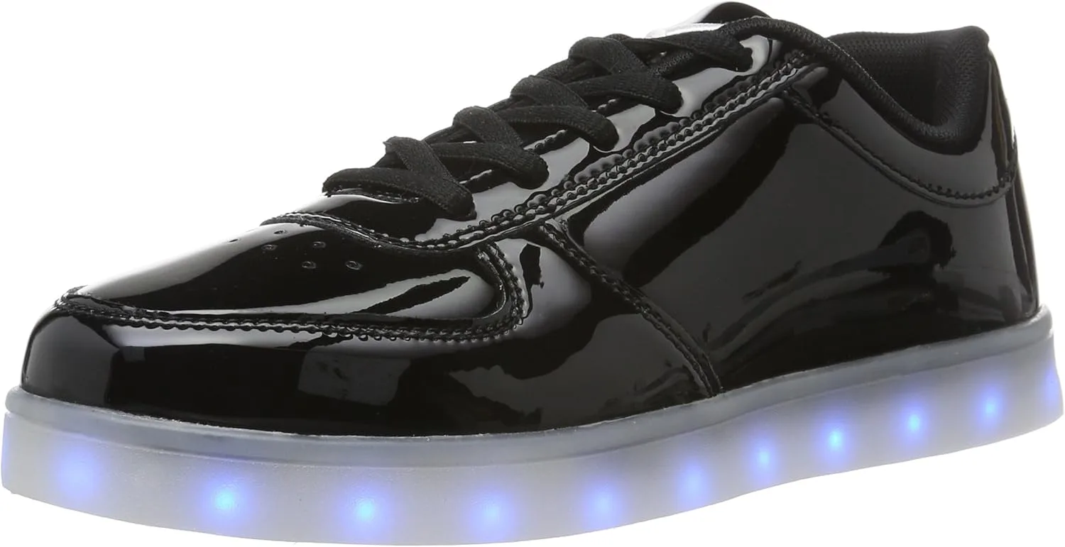 Wize & ope Мужские низкие кеды Led-pop, черный
