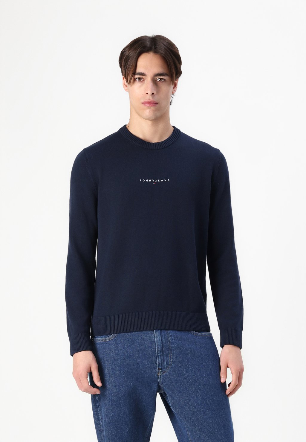 

Джемпер LINEAR SMALL CHEST SWEATER Tommy Jeans, темно-синий