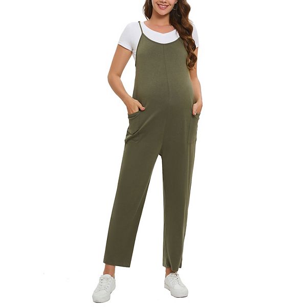 

Комбинезон для беременных с карманами Seoria, Dark Green