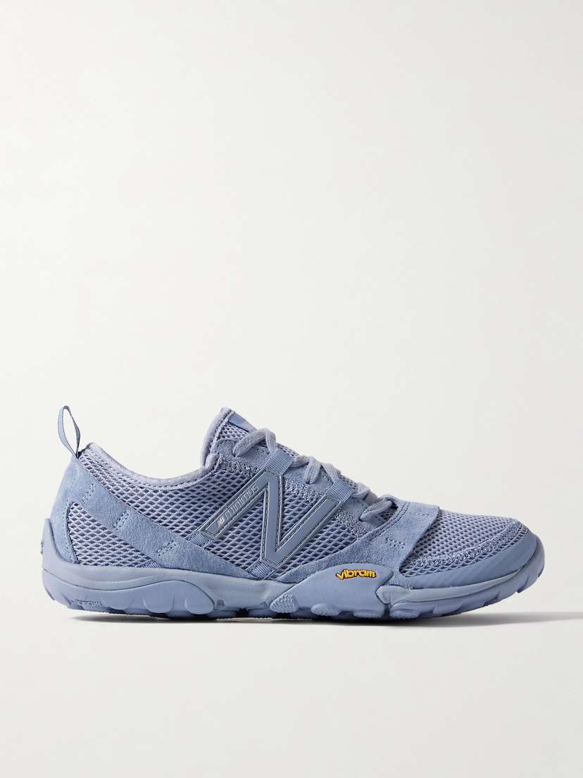 Кроссовки Minimus с замшевой отделкой и сеткой New Balance, синий
