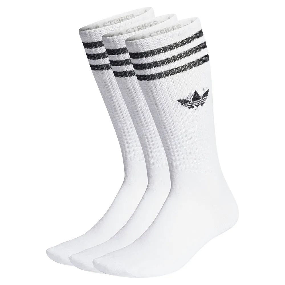 

Носки adidas Originals Solid crew 3 pairs, белый