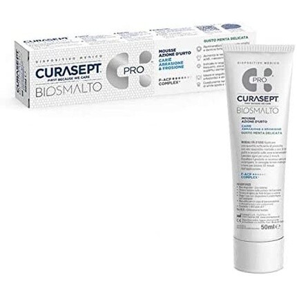 

Curasept Biosmalto Carie Abrasione Erosione Мусс с мятой 50мл