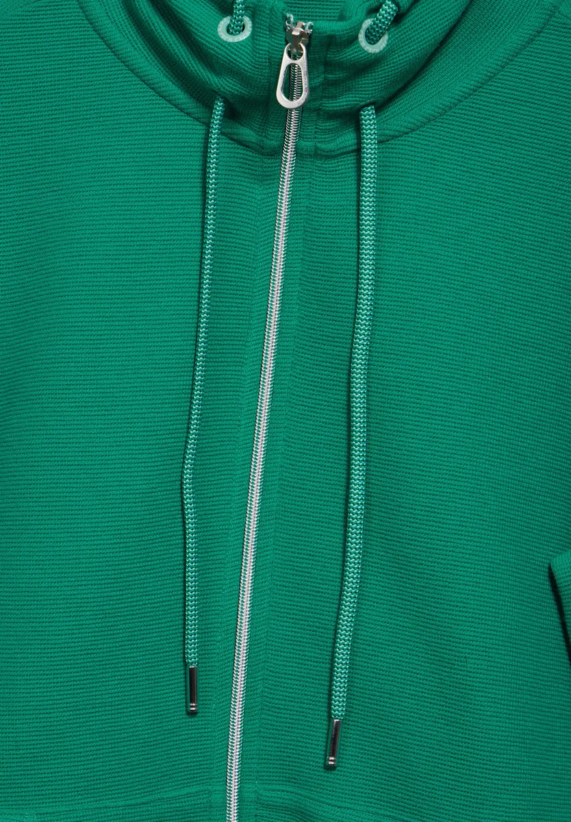 

Толстовка Cecil, однотонная, цвет Malachite
