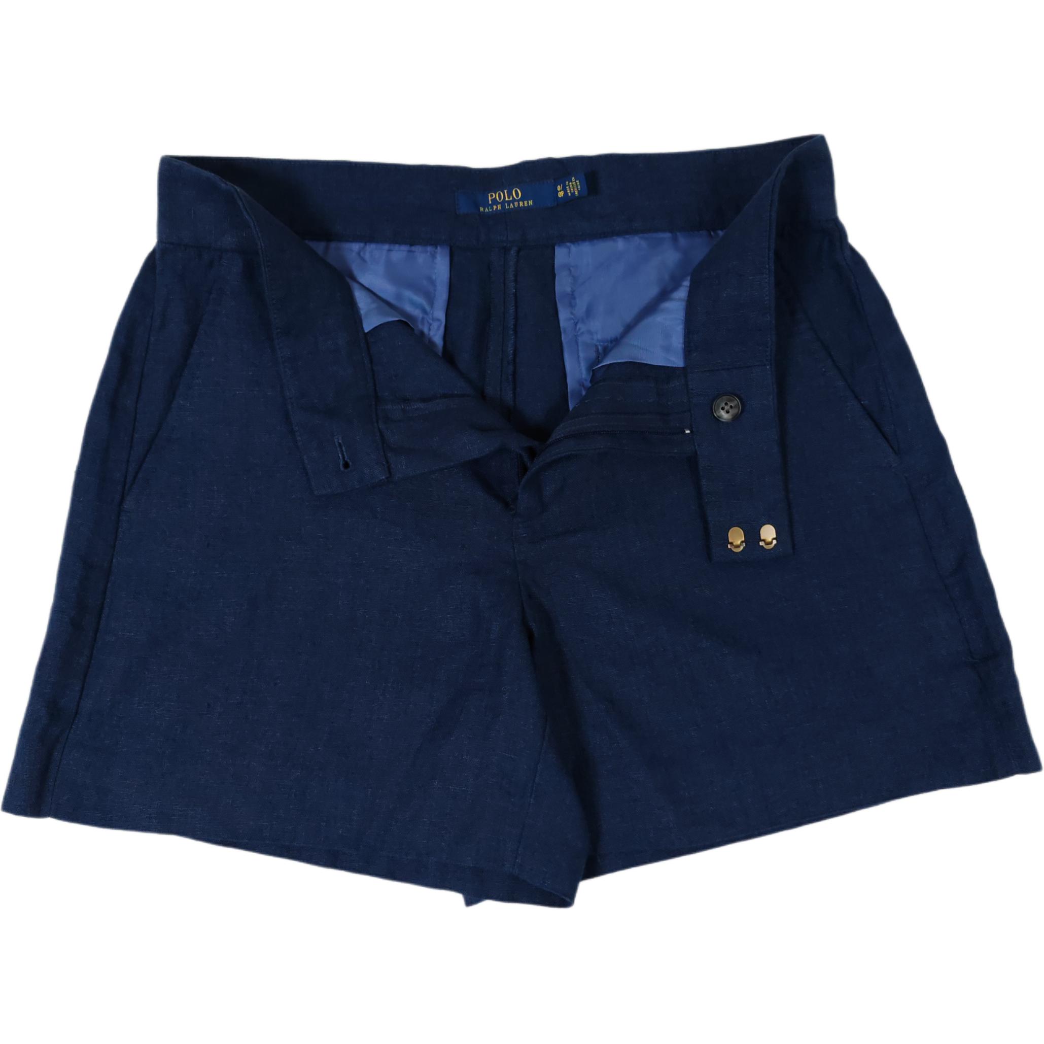 Повседневные шорты женские Polo Ralph Lauren, синий — фото 3