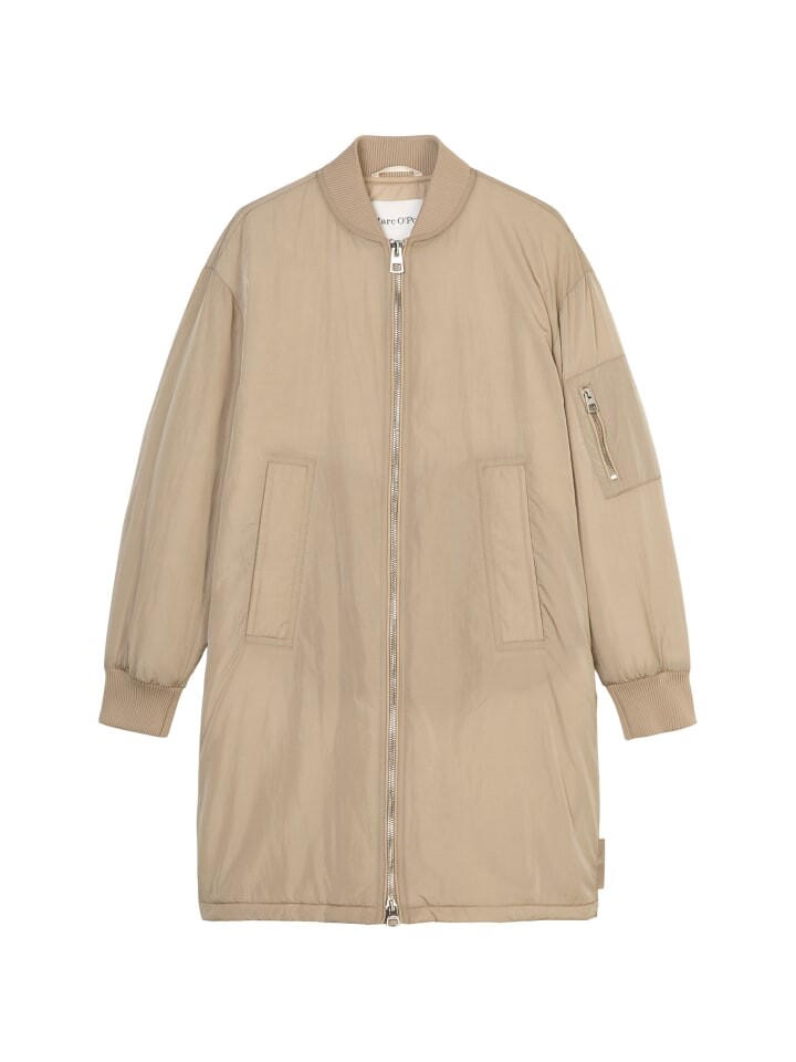 

Пуховик Marc O'Polo Blouson-Mantel regular, цвет deep sand