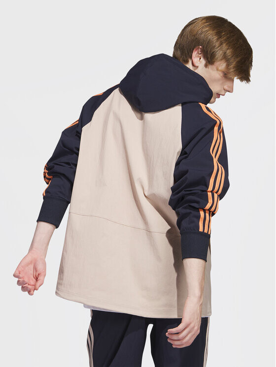 Толстовка обычного кроя Adidas, коричневый — фото 2