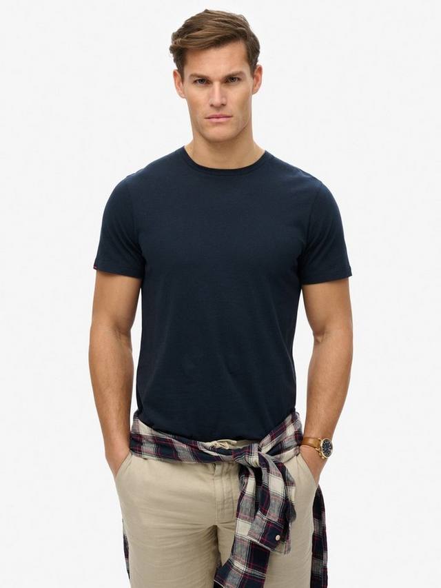 

Классическая футболка Essential Superdry, Eclipse Navy