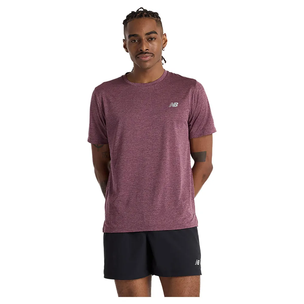 

Футболка с коротким рукавом спортивная New Balance Athletics, фиолетовый