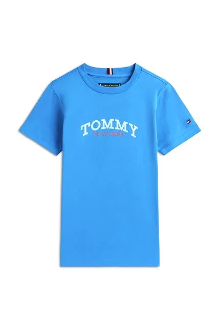 Комплект из футболки и шорт Tommy Hilfiger, синий — фото 2