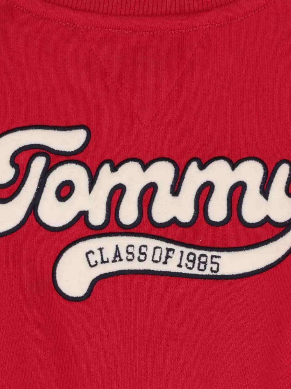 Платье-свитшот с логотипом Tommy Hilfiger Junior, красный — фото 4