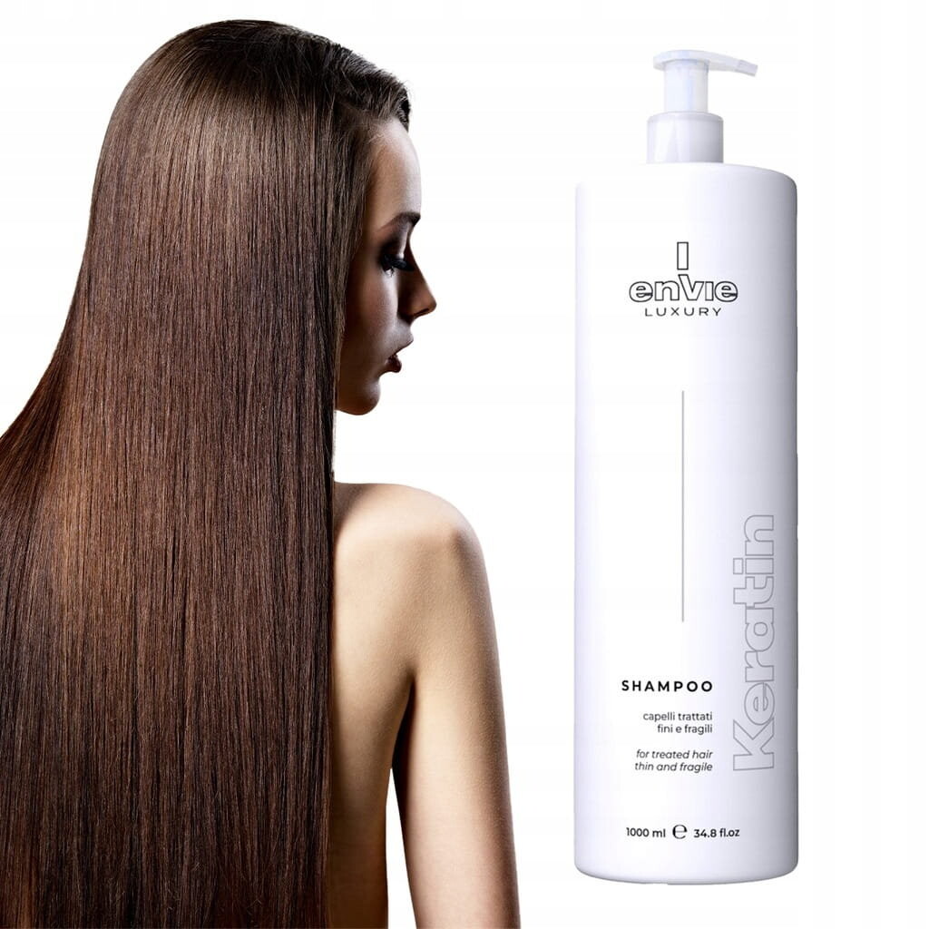 Envie Luxury Shampoo Keratin, Шампунь для волос с кератином, 1000мл Inna Marka — фото 2