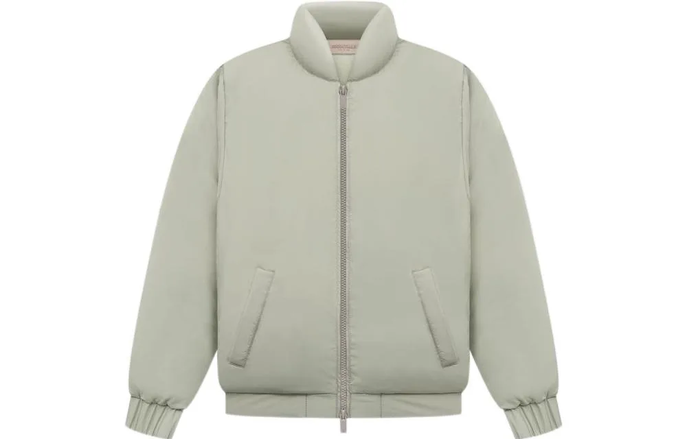 Fear Of God Essentials Куртка пуховик sea foam green floral для детей