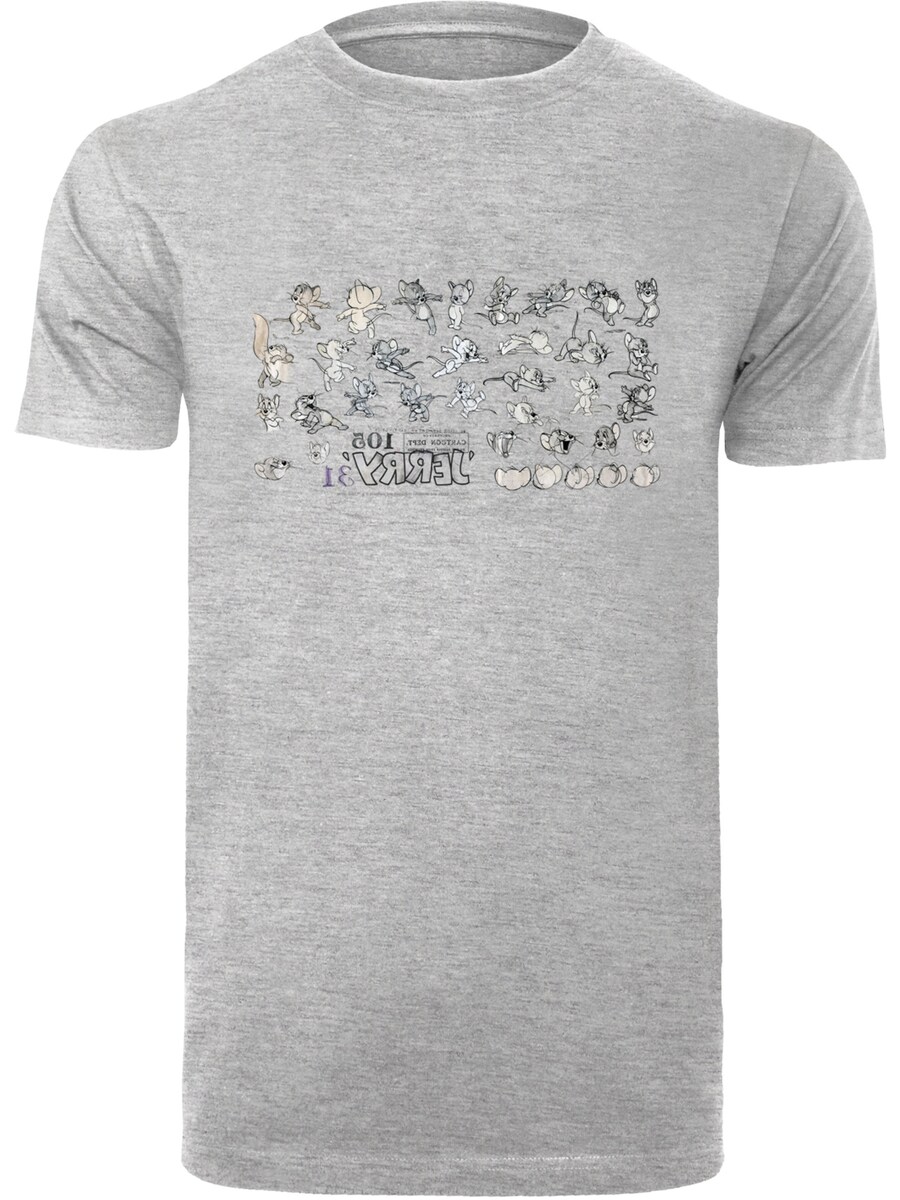 

Рубашка F4NT4STIC Tom und Jerry Cartoon Dept Jerry, цвет Grey/Light grey
