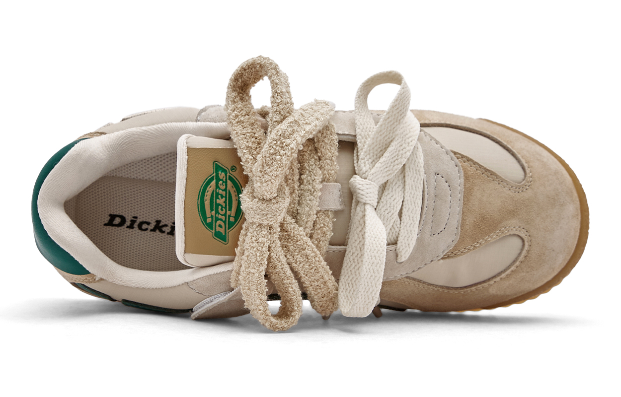 Устойчивая к ударам и истиранию повседневная обувь для детей Dickies, коричневый/зеленый — фото 3