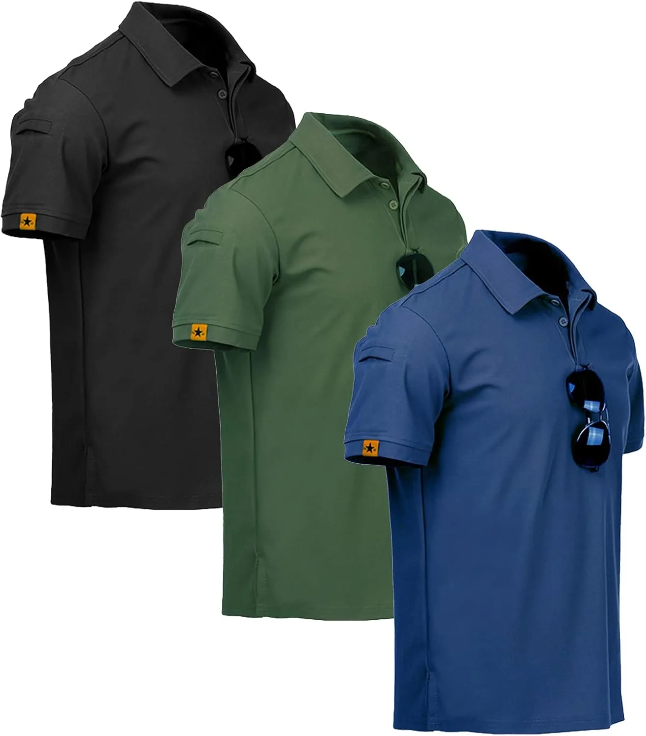 

Мужская поло Disi Quick-Dry Cool для спорта и отдыха