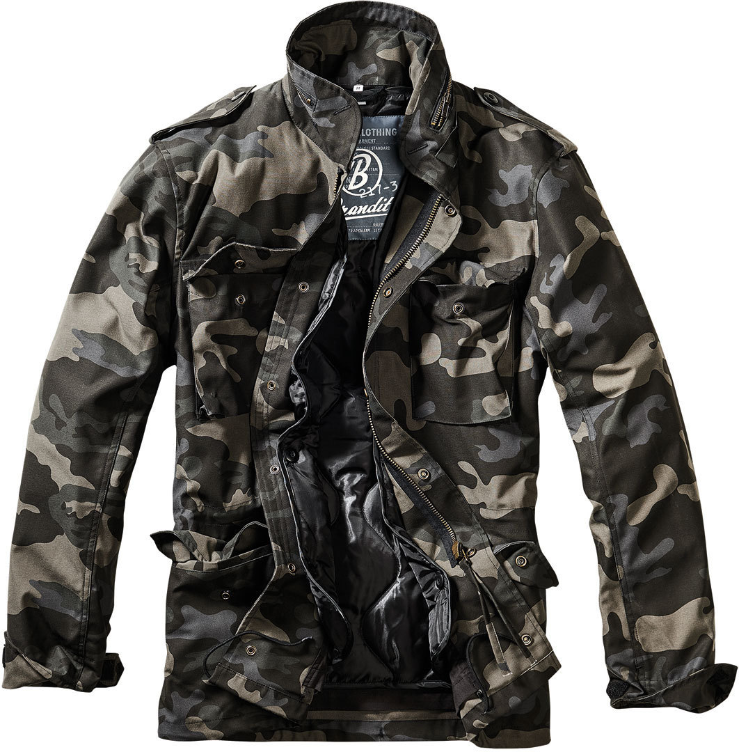 

Куртка Brandit M-65 Classic Jacket, темный кмуфляж, Серый, Куртка Brandit M-65 Classic Jacket, темный кмуфляж
