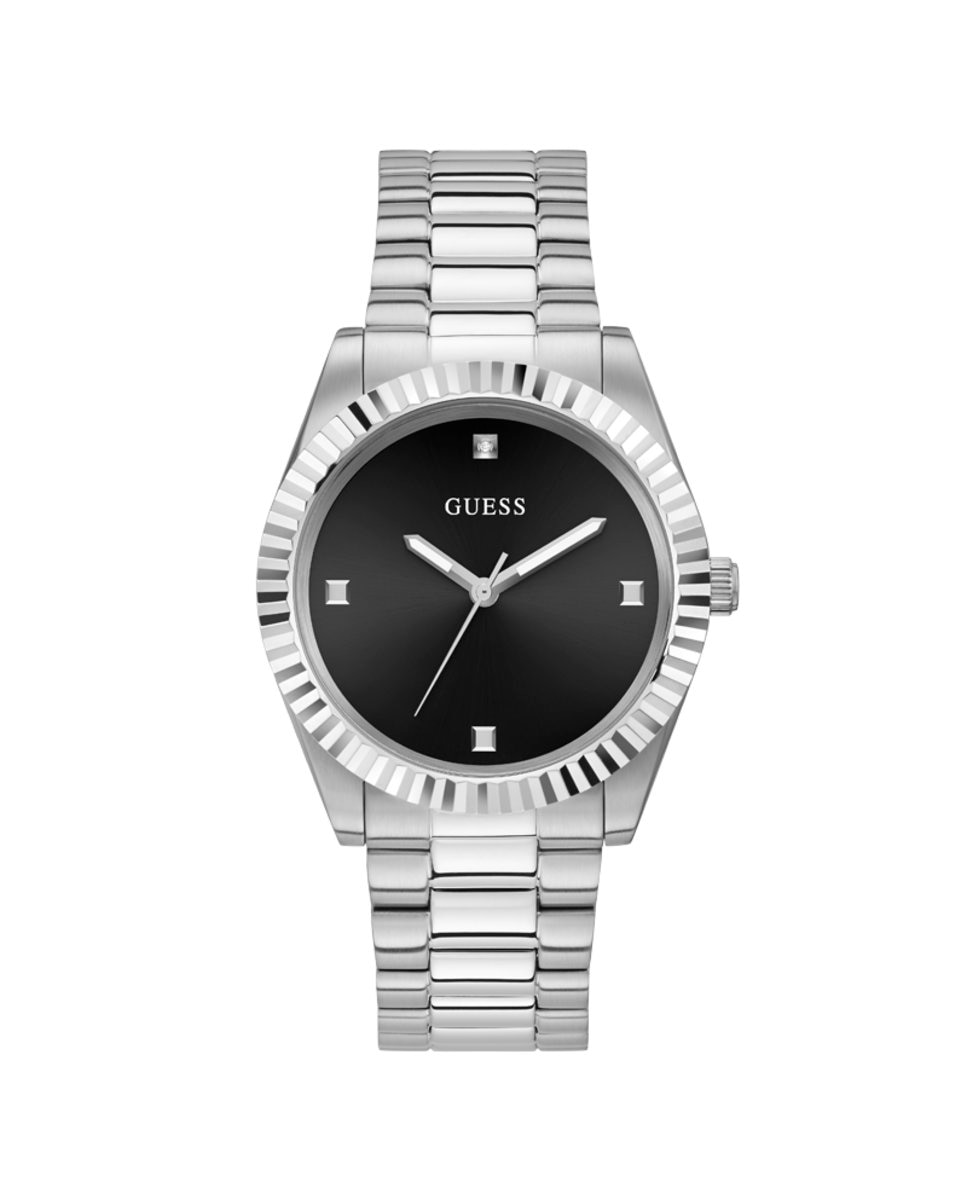 

Мужские часы Connoisseur GW0542G1 со стальным и серебряным ремешком Guess, серебро