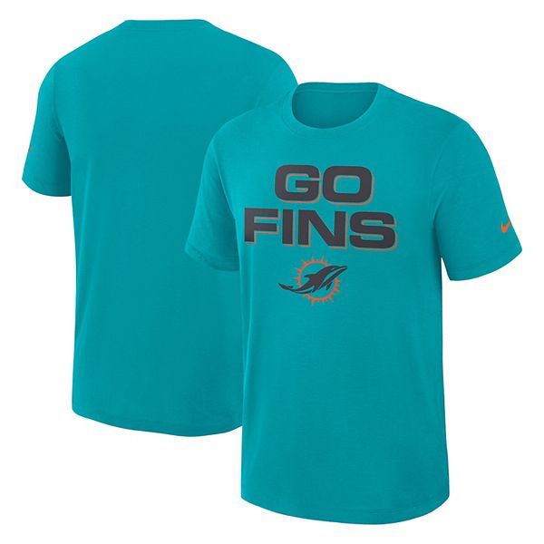 Мужская футболка turbo green miami dolphins 2025 rivalries collection slub dri-fit Nike — фото 2
