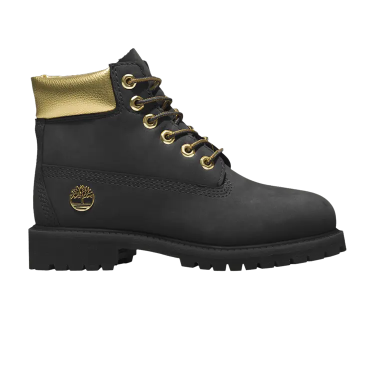 

Ботинки Timberland 6 Inch Premium Boot Junior 'Black Gold', черный