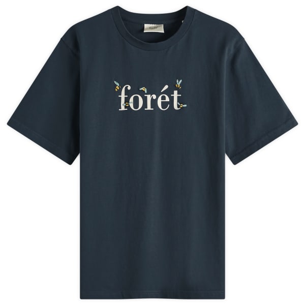

Футболка с изображением янтарной пчелы Foret, синий