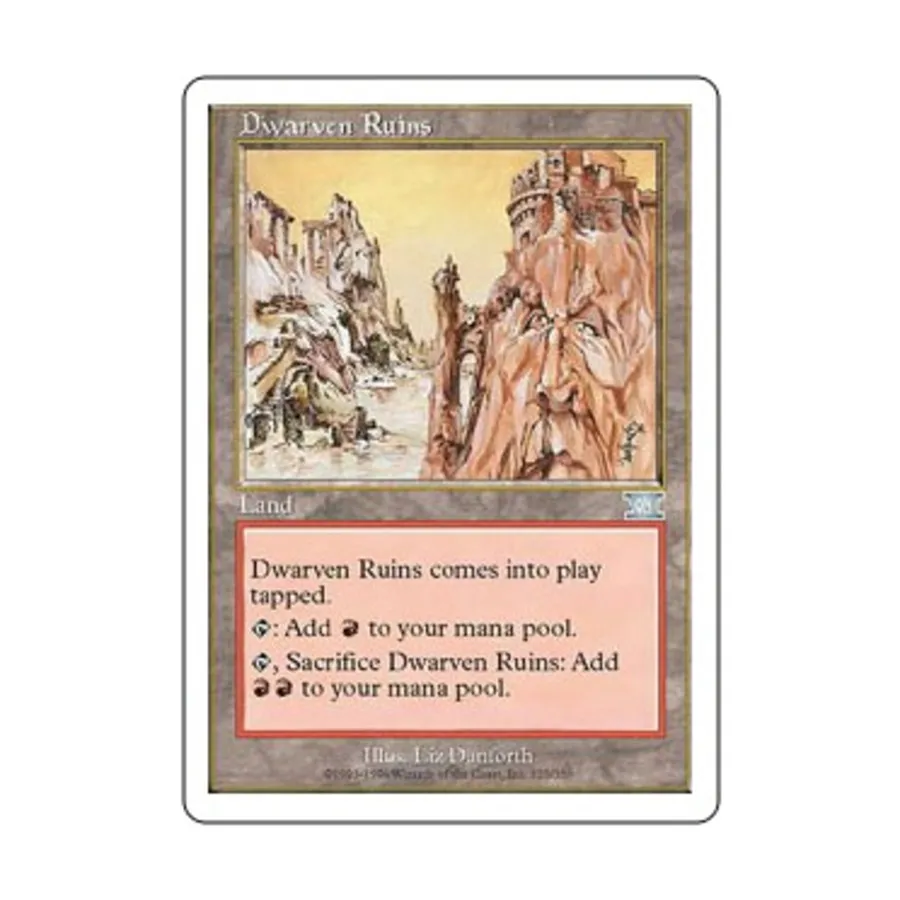 

CCG Гномьи руины (U), MTG - 6th Edition (Classic)