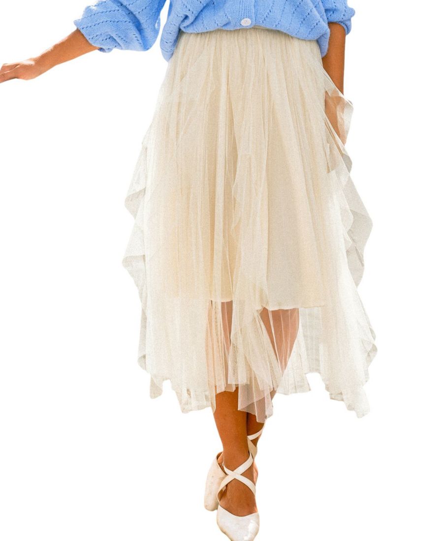 

Женская кремовая макси-юбка в стиле уличный шик Cupshe, Beige/khaki