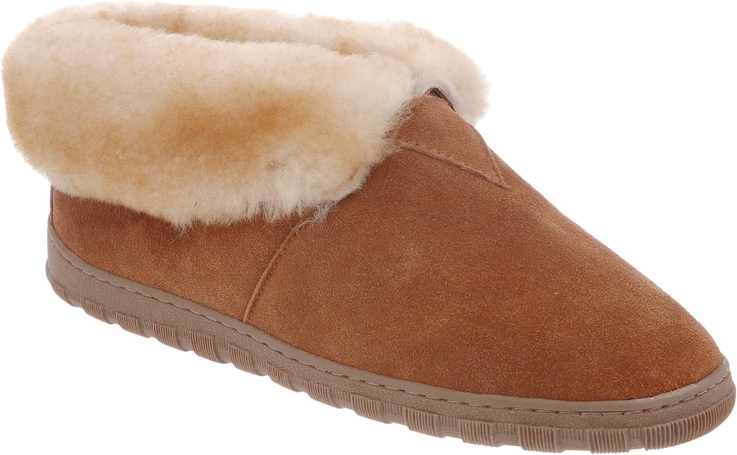 

Мужские тапочки-ботинки RJ's Fuzzies, Chestnut