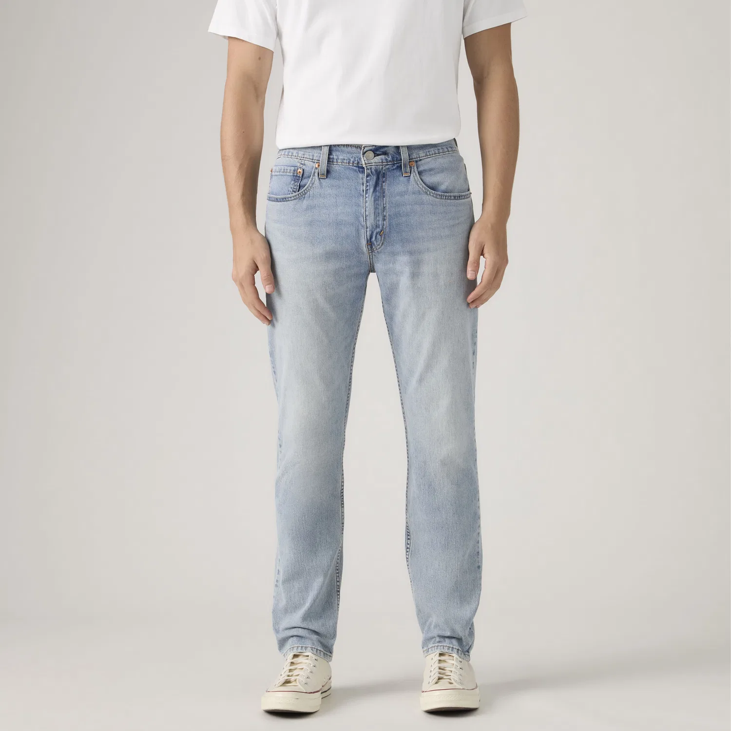 Мужские джинсы 502 Taper Performance Cool Levi's, Light Wash — фото 2