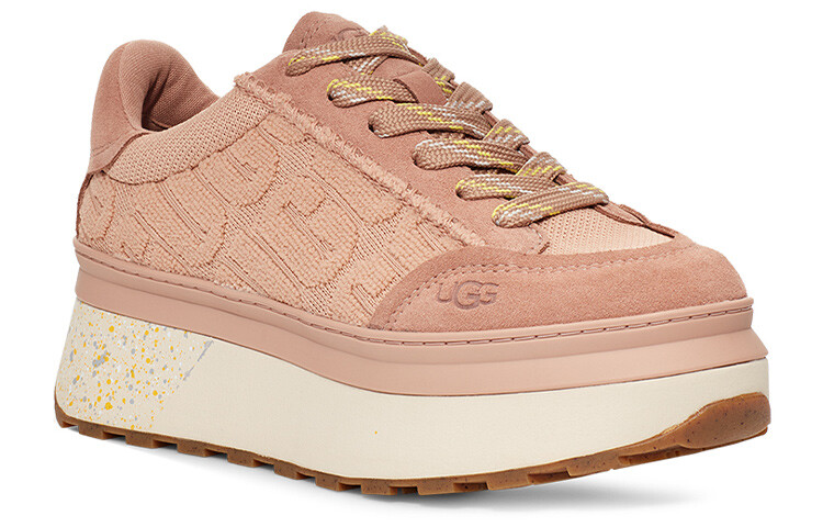 Туфли женские на платформе с низким верхом River Valley коричневые Ugg — фото 3