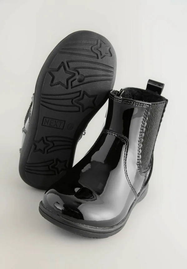 Детские туфли челси Next, Black Patent — фото 3