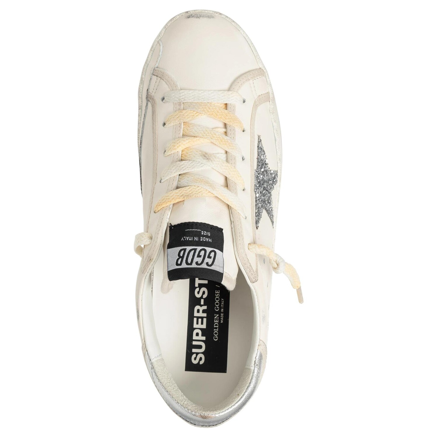 Кроссовки женские Golden Goose Super-Star, белый — фото 4