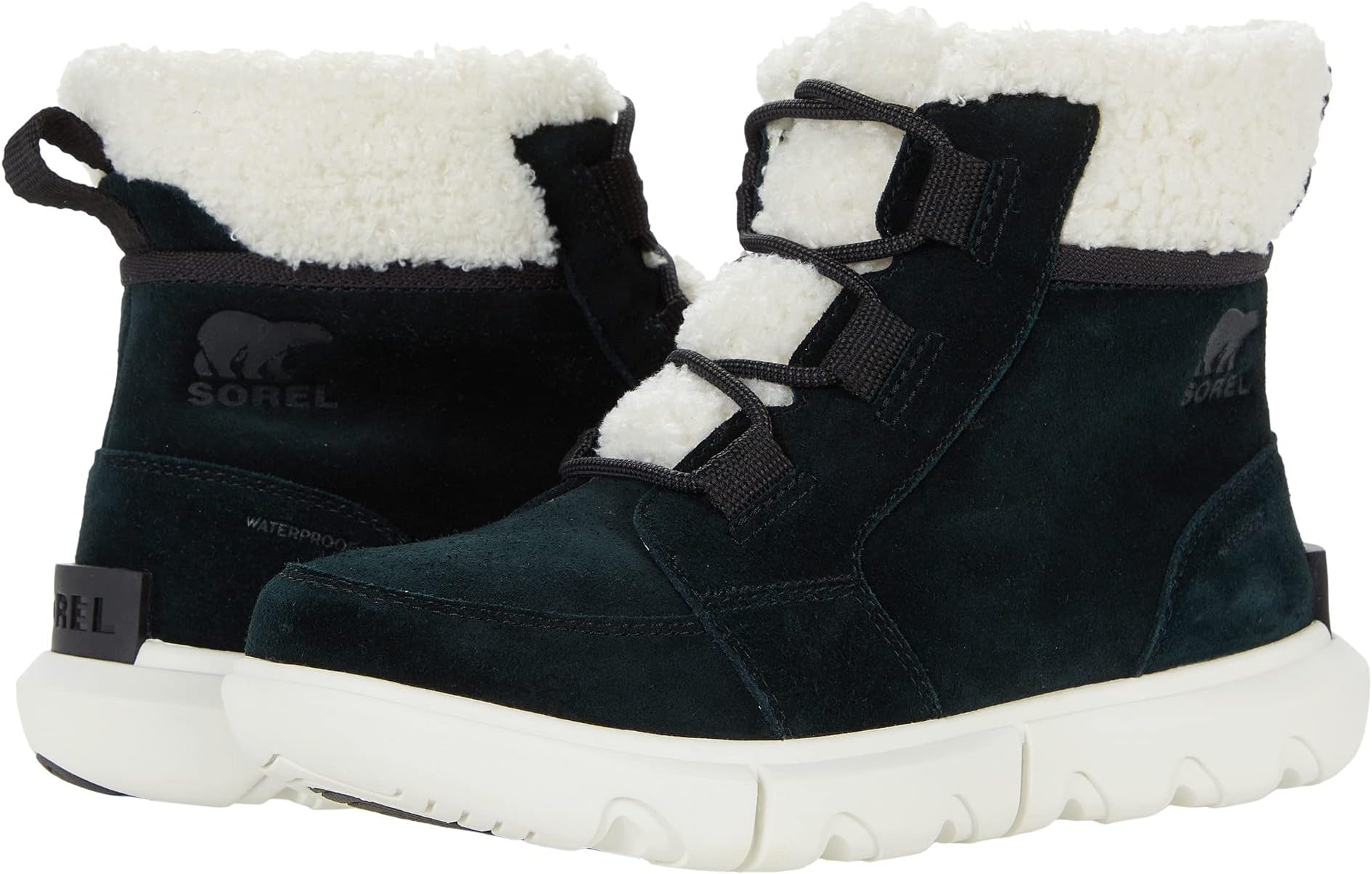 

Ботинки SOREL ExplorerII Carnival Cozy, цвет Black/Sea Salt