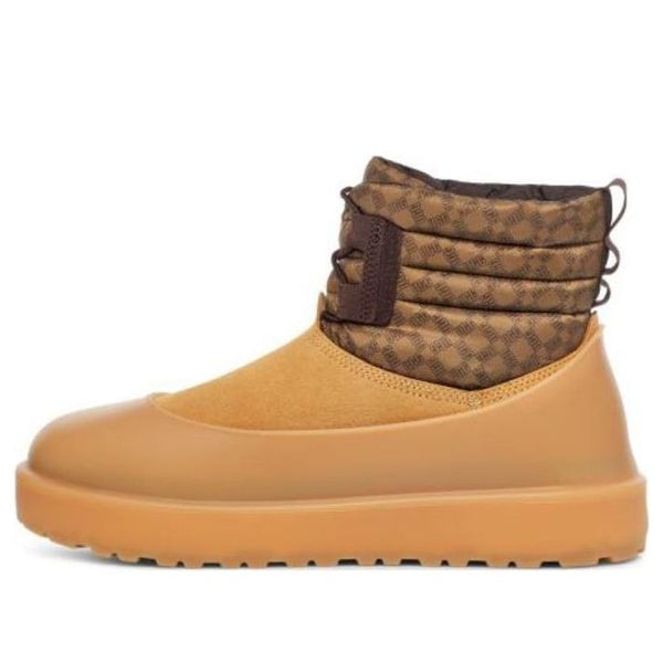 

Кроссовки мини зимние ботинки Ugg, желтый