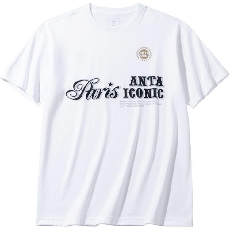 

Футболка Life Collection мужская снежинка белая Anta, цвет Snowflake White