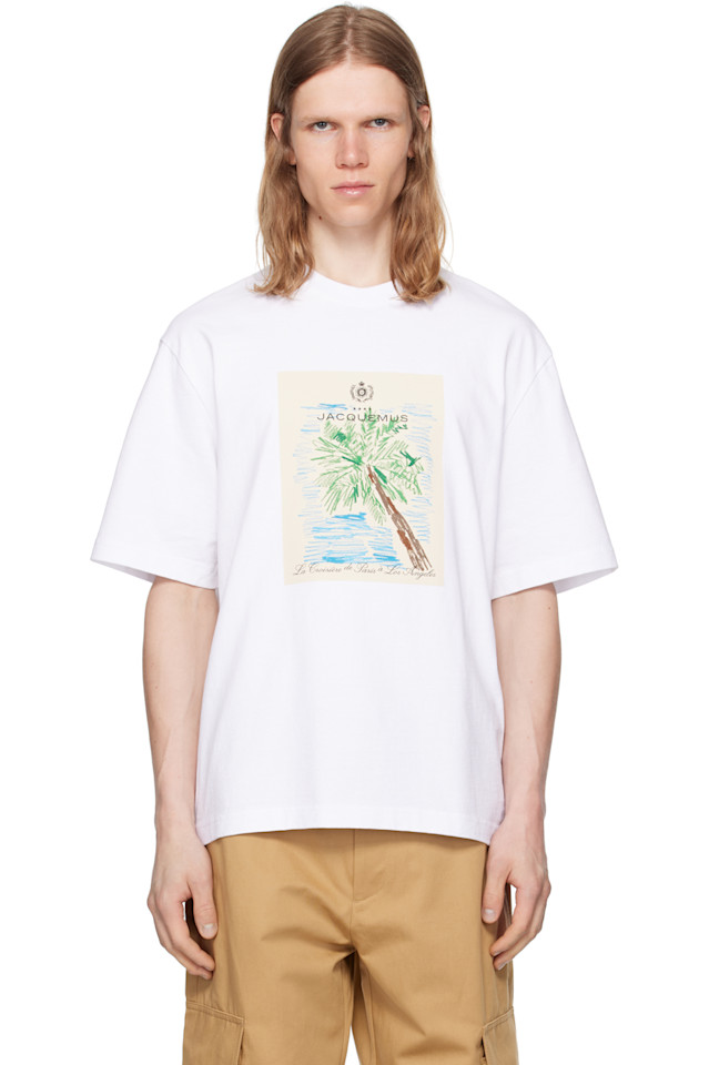 

Футболка «La Croisière The Marino» Jacquemus, белый
